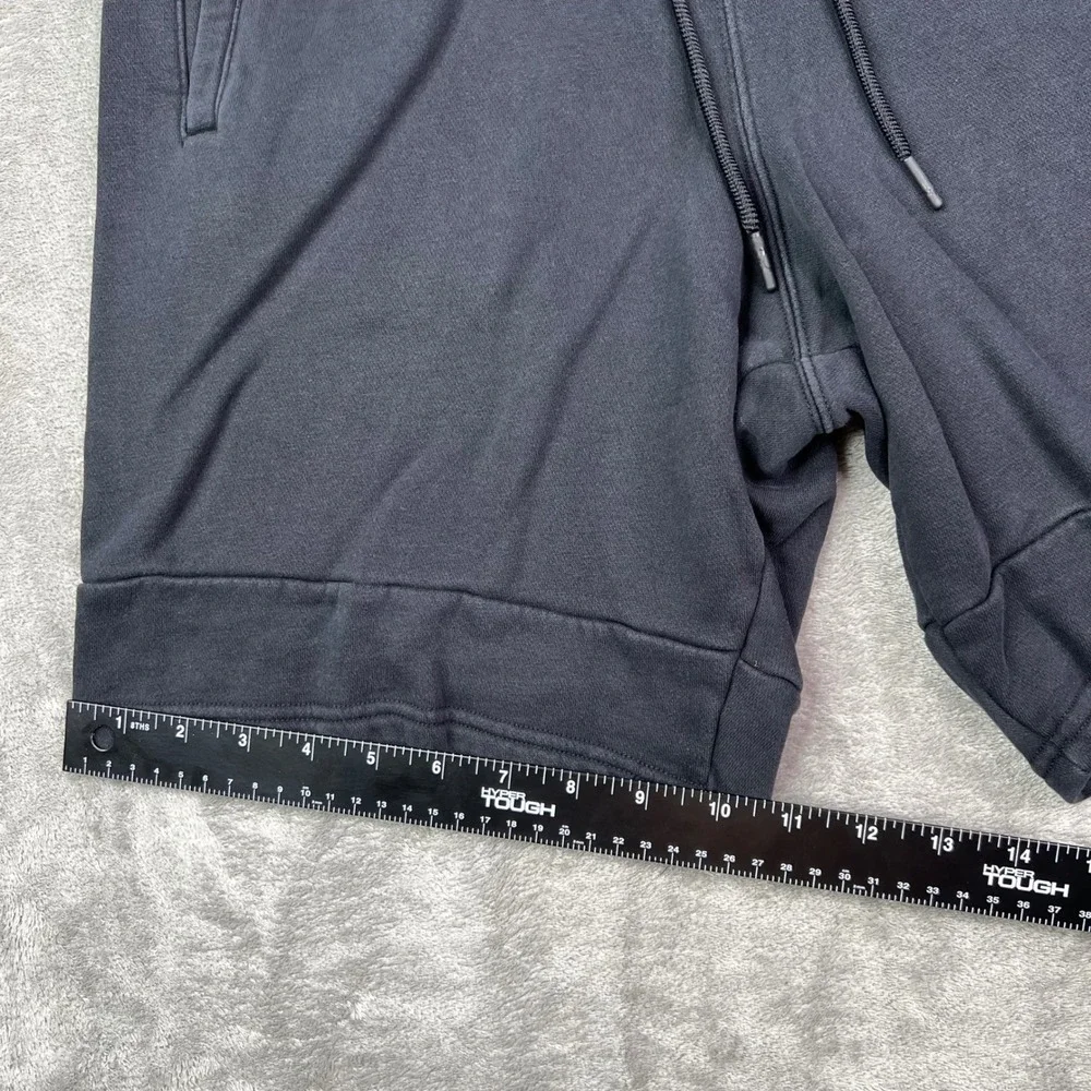 Jordan Jumpman Fleece Shorts Mens Small Black Solid Logo Drawstring Pockets 7